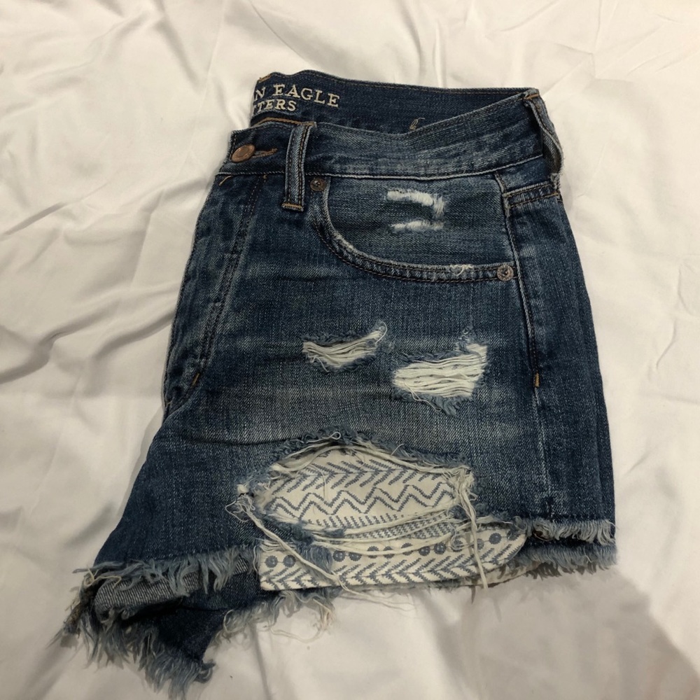 American eagle denim vintage hi-rise shorts